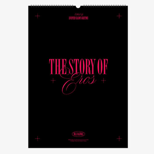 SEVENTEEN 2023 Season's Greetings Wall Calendar - Kpop Official Merchandise, Korean Pop Group Gift for Fans, Perfect for Room Decor & Planner Organization