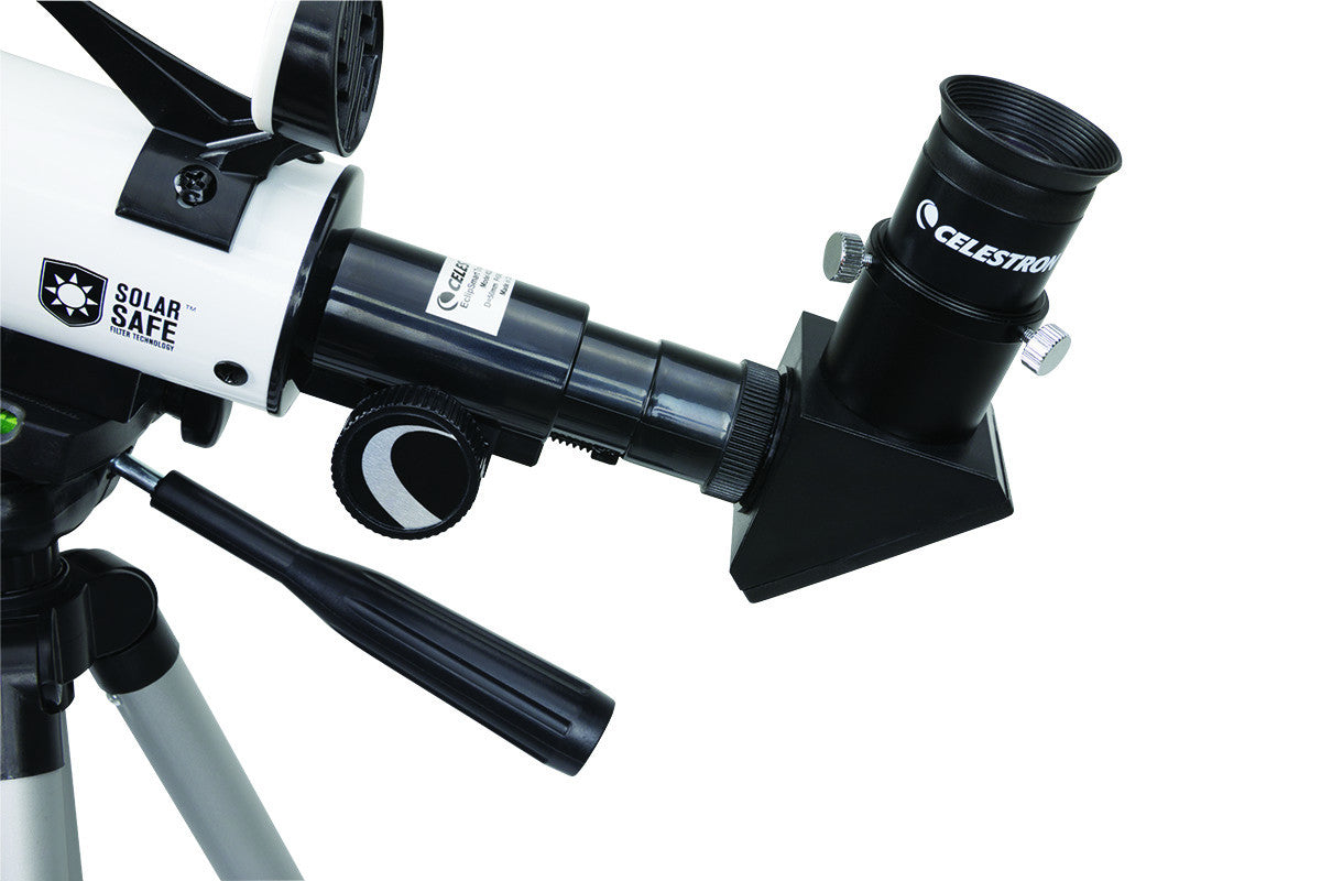 EclipSmart Travel Solar Scope 50 Refractor Telescope - Portable Solar Observation for Kids & Adults - Perfect for Travel, Camping & Astronomy Enthusiasts