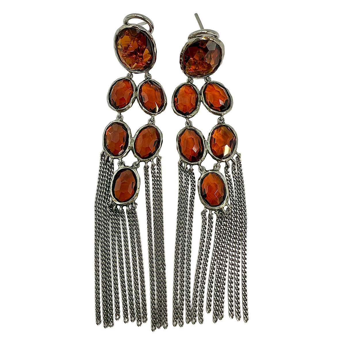 Gucci Stone Fringe Earrings for Women - Luxury Fashion Jewelry for Parties, Weddings & Special Occasions