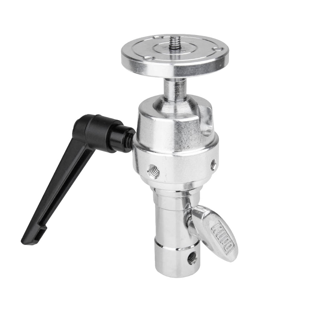 KCP 414 Super Grip Finger with Metal Ratchet Handle - 1/4'' 20 Male Thread & Round Plate - Heavy Duty Automotive & Industrial Tool for Tight Spaces