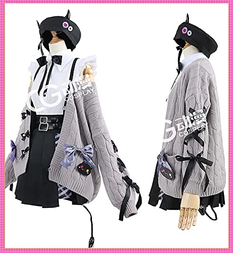 VTuber Tokoyami Towa Cosplay Costume Full Set - Anime Character Dress for Halloween, Christmas Conventions & Cosplay Events - Perfect for Conventions, Parties & Themed Gatherings