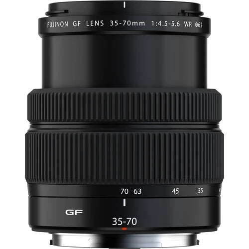 FUJIFILM GF 35-70mm f/4.5-5.6 WR Lens for GFX Cameras - Professional Medium Format Zoom Lens for Portrait, Landscape & Travel Photography
