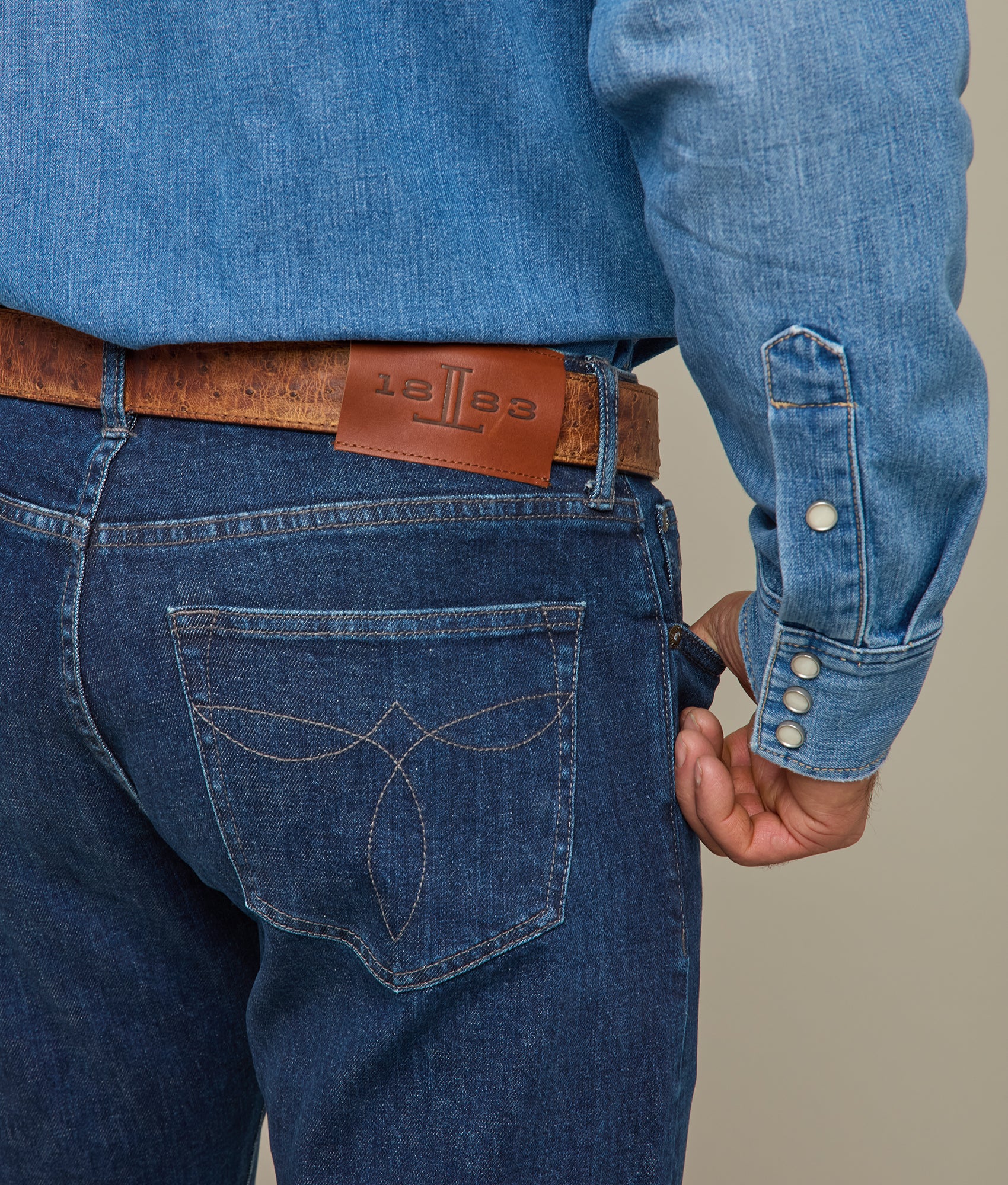 Jesse Men's Slim Straight Fit Stretch Denim Jeans - Comfortable & Stylish for Casual Wear, Work, and Everyday Outfits