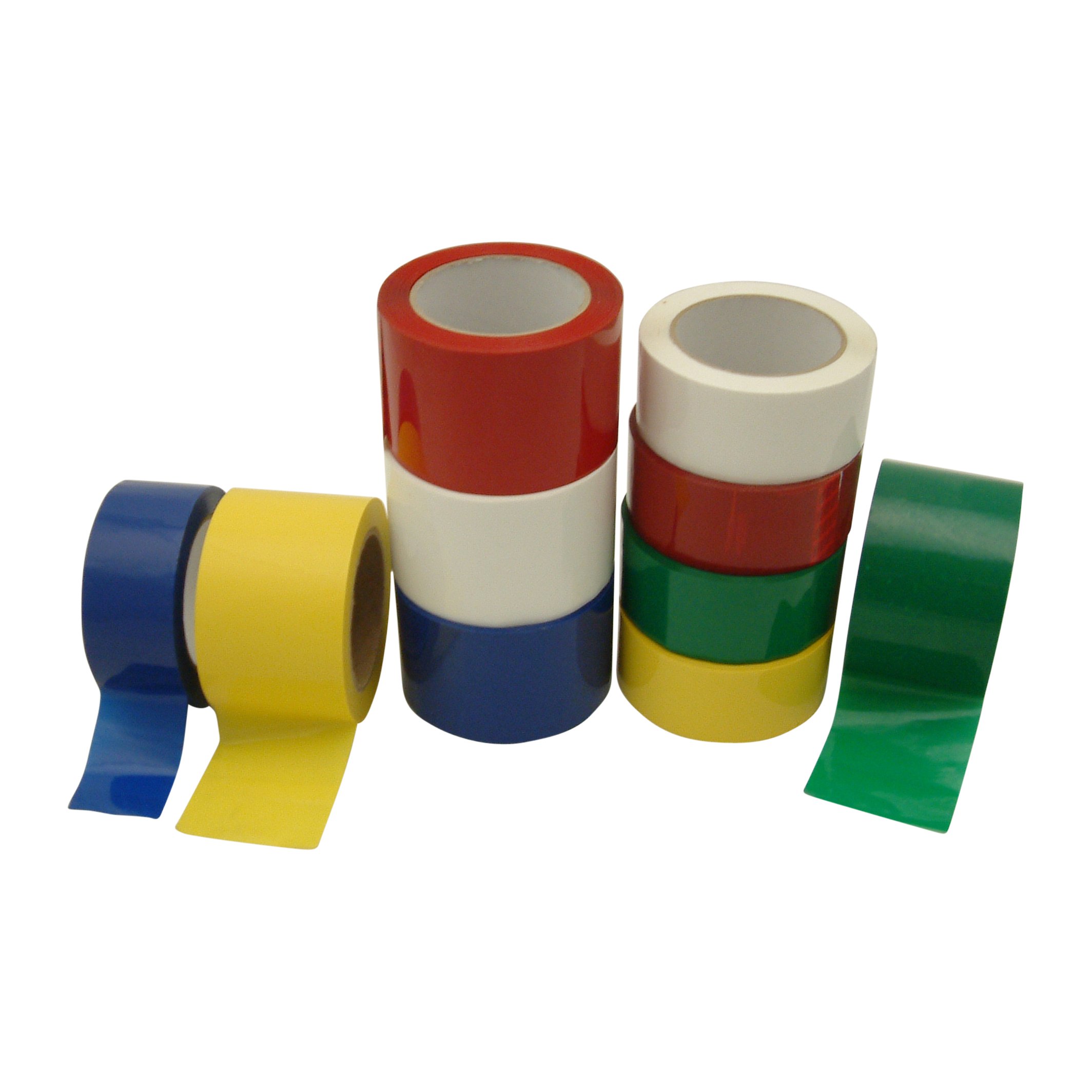 Premium JVCC Colored Packaging Tape - 2 Inch (48mm) x 72 Yards - Green OPP-26C - Strong Adhesive for Shipping Boxes, Moving, Storage & Office Use