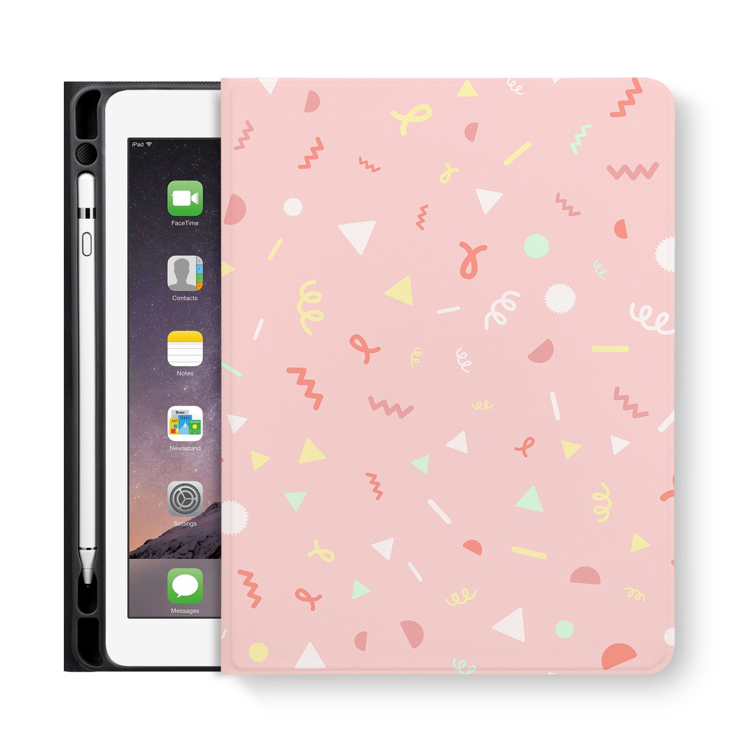 Premium iPad Folio Case with Baby-Safe Materials - Slim Protective Cover for iPad Pro/Air/Mini - Perfect for Parents, Travel & Home Use with Kids