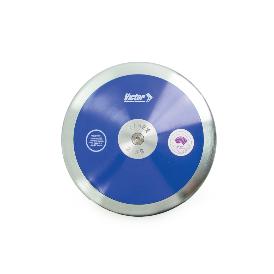 Victor Discus Lo Spin Steel Rim - Professional Disc Golf Disc for Accurate Throws | Perfect for Tournaments, Practice & Outdoor Sports