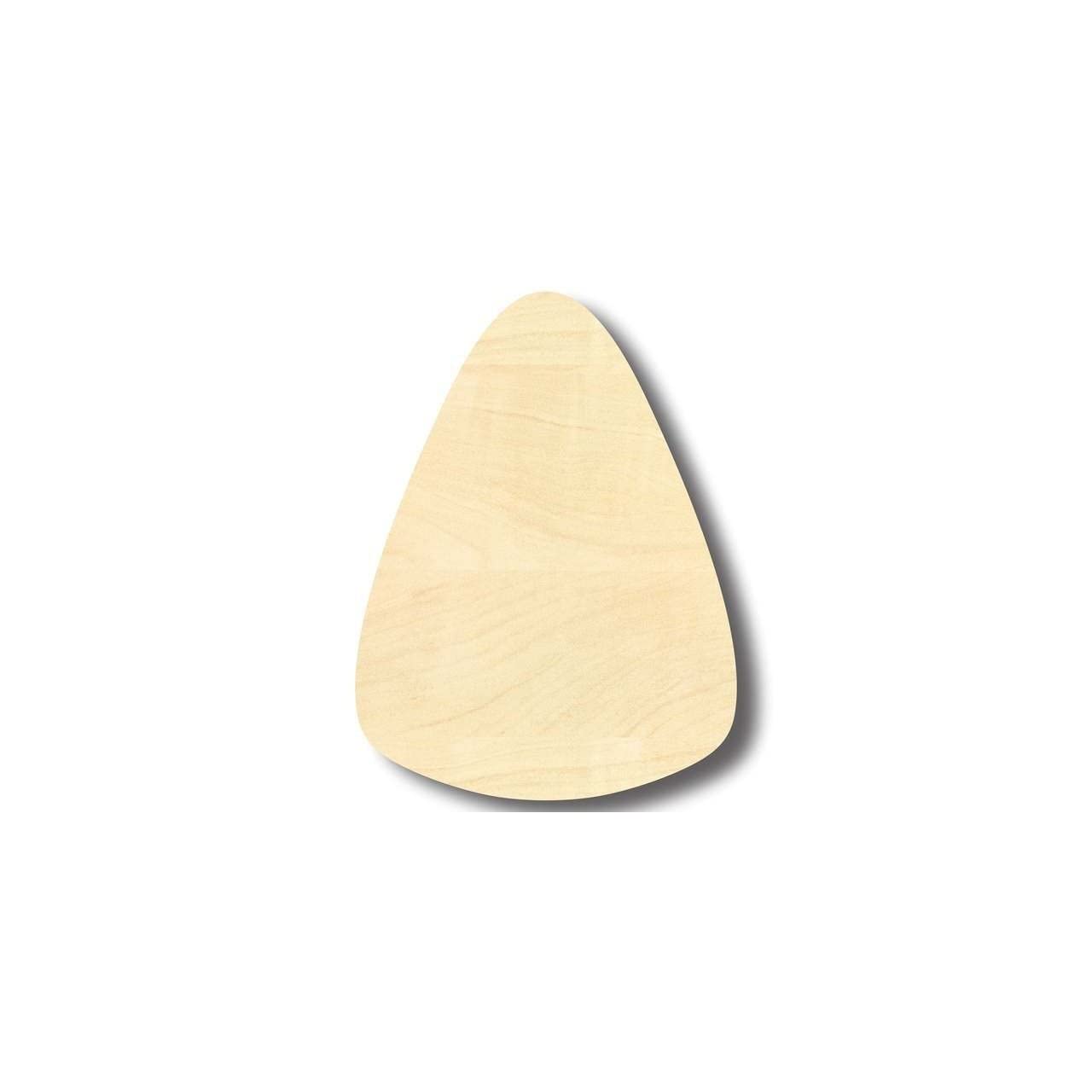 Unfinished Wood Candy Corn Shape - DIY Halloween Craft for Kids & Adults - 12