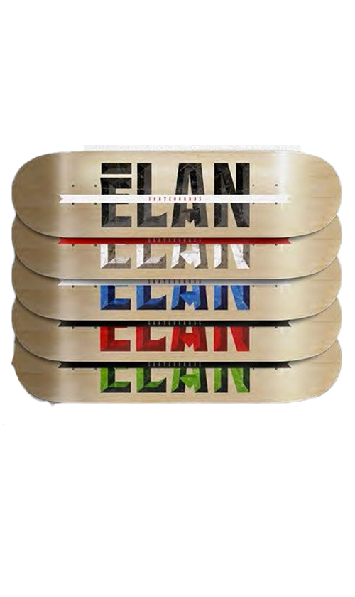 Elan Kong Logo Skateboard Deck 8.0 Inch - Professional Street Skateboard for Adults & Teens - Perfect for Commuting, Tricks & Skatepark Riding