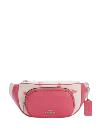 Coach Court Belt Bag with Popsicle Print - Stylish Crossbody Bag for Women | Perfect for Casual Outings, Travel & Everyday Use