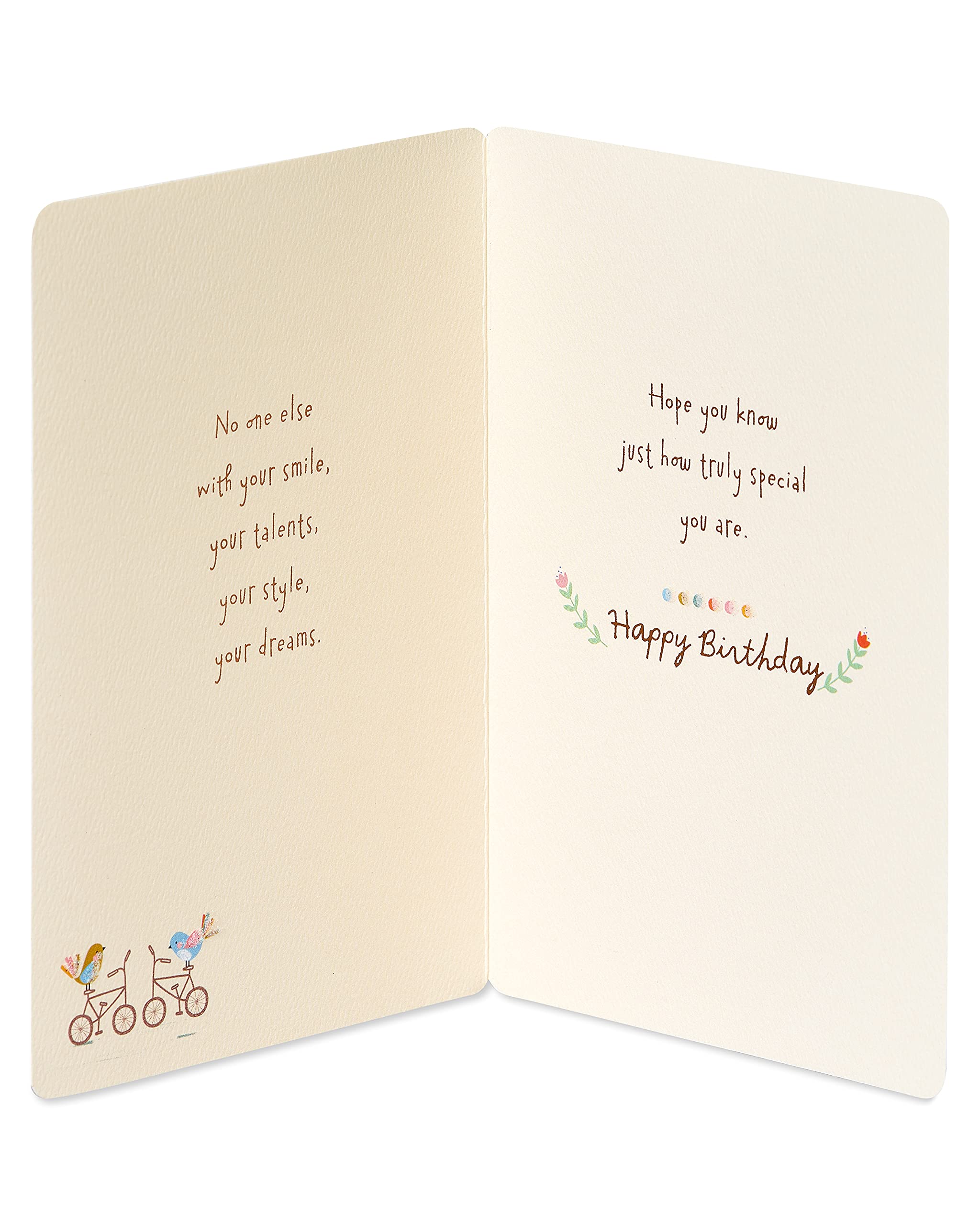 American Greetings Birthday Card for Granddaughter - No One Else Like You - Heartfelt Granddaughter Birthday Greeting Card - Perfect for Birthdays, Grandparents Day & Special Occasions