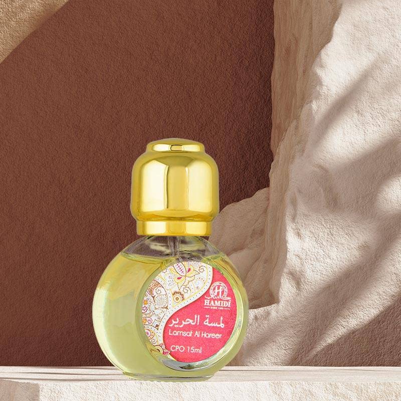 Lamsat Al Hareer CPO 15ml Attar by Hamidi | Premium Men's Perfume Oil | Long-Lasting Arabic Fragrance | Alcohol-Free Concentrated Scent | Ideal for Daily Wear, Special Occasions & Gifting