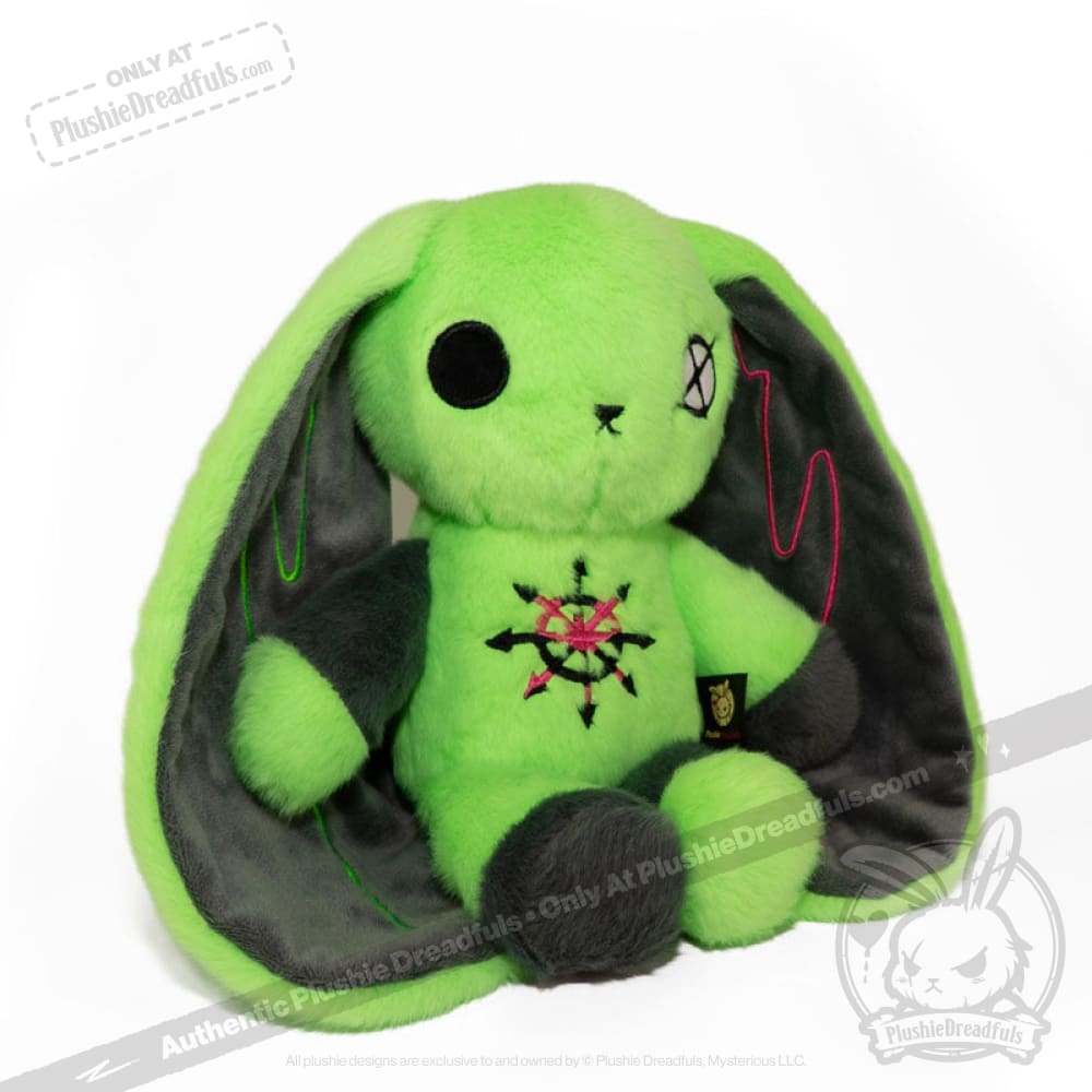 Plushie Dreadfuls ADHD Rabbit Extra Chaos Edition - Soft Stuffed Animal Toy for Kids & Adults | Perfect for Anxiety Relief, ADHD Support & Emotional Comfort