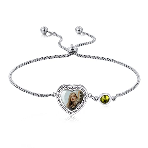 A1: 1 Birthstone + Silver (Color Photo)