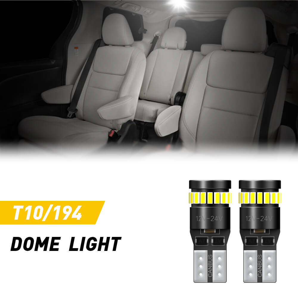 2015-2021 Toyota Sienna LED Light Bulbs - Super Bright White Headlight & Fog Light Replacement - Upgrade Your Car Lighting for Night Driving & Off-Road Adventures