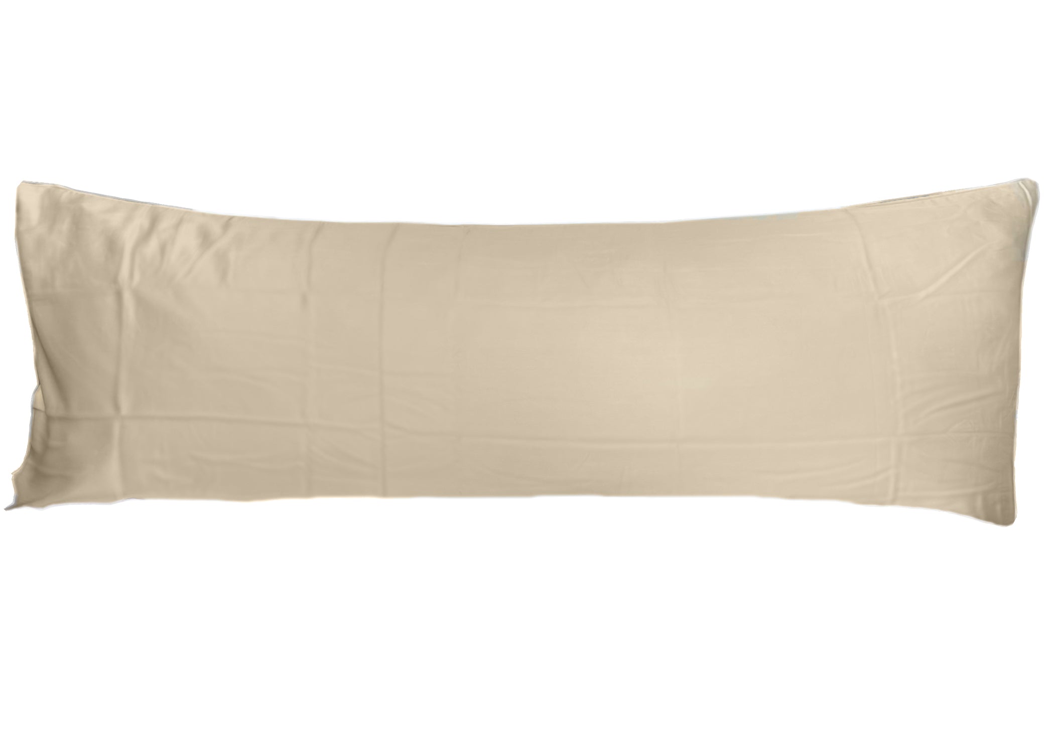 Antimicrobial Copper Infused Bamboo Body Pillow Cover - Hypoallergenic & Breathable for Side Sleepers, Pregnancy Support and Home Comfort