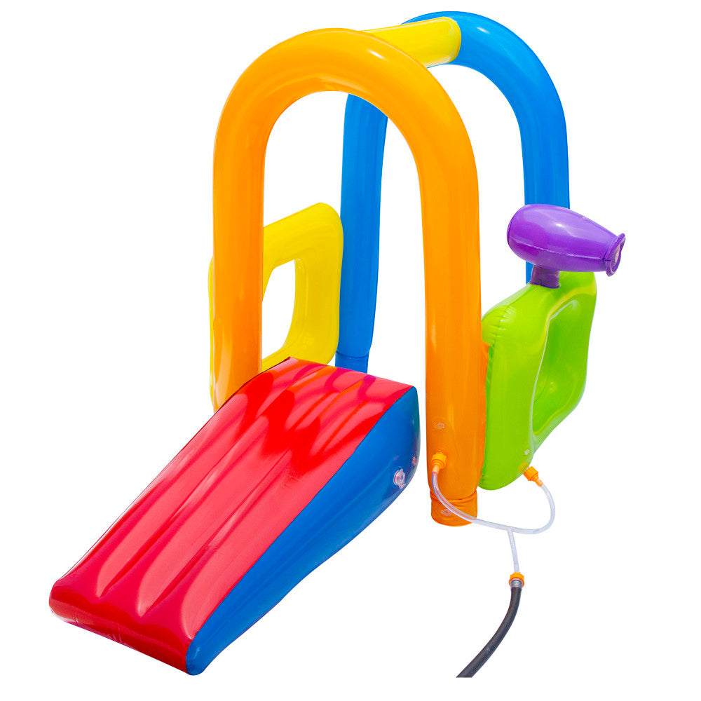 Banzai Jr. Splash Fun Water Park for Toddlers 18 Months & Up - Outdoor Kids Water Play Table for Summer Backyard Fun