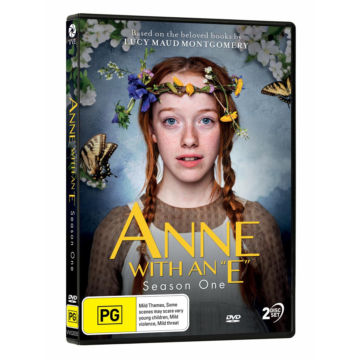 Anne with an E Season 1 DVD - Award-Winning Coming-of-Age Drama Series Based on Anne of Green Gables | Perfect for Family Movie Nights & Book Club Discussions