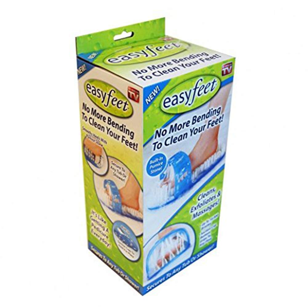 Easy Feet Foot Cleaner - Gentle & Effective Foot Scrub for Soft & Smooth Feet - Perfect for Pedicures, At-Home Foot Care & Relaxation