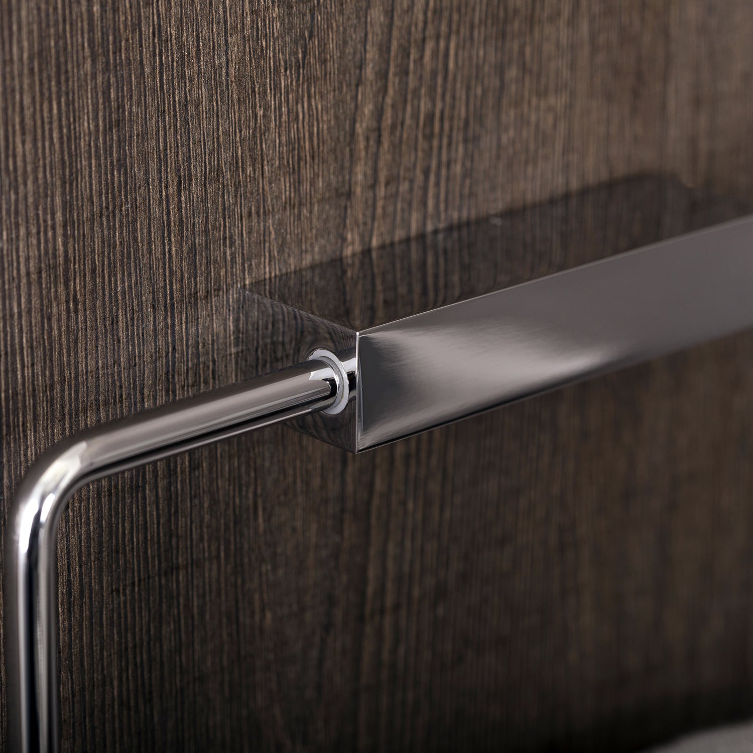 Premium Brass Wall-Mounted Towel Ring - Chrome Finish 9.06