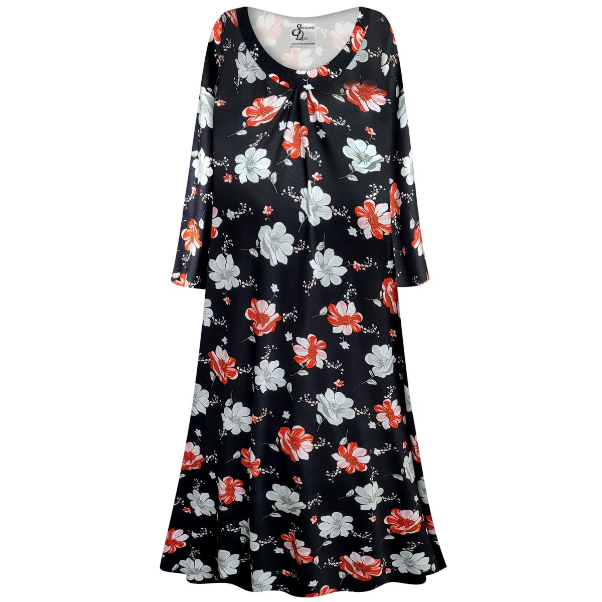 Women's Floral Print Pajama Set - Soft Long Pants Sleepwear & Loungewear for Comfortable Nights (Sizes S-9X) | Perfect for Relaxing at Home, Sleepovers & Cozy Evenings