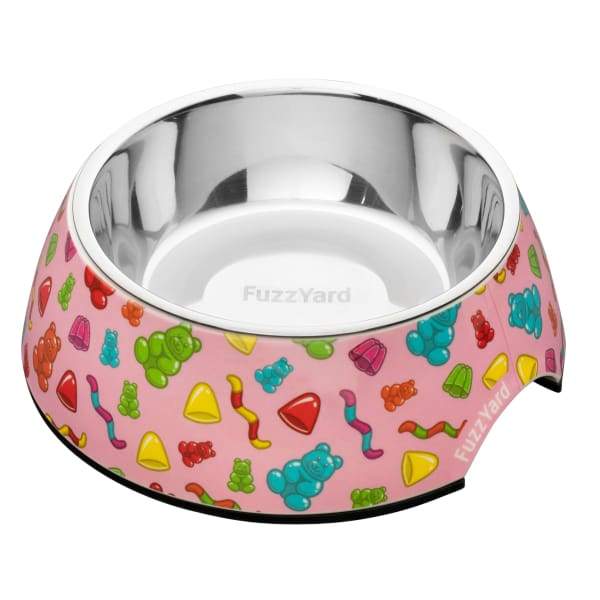 Fuzzyard Jelly Bears Non-Slip Slow Feeder Dog Bowl - Small, Medium, Large - Perfect for Fast Eaters & Puppy Training - Great for Mealtime Fun & Portion Control