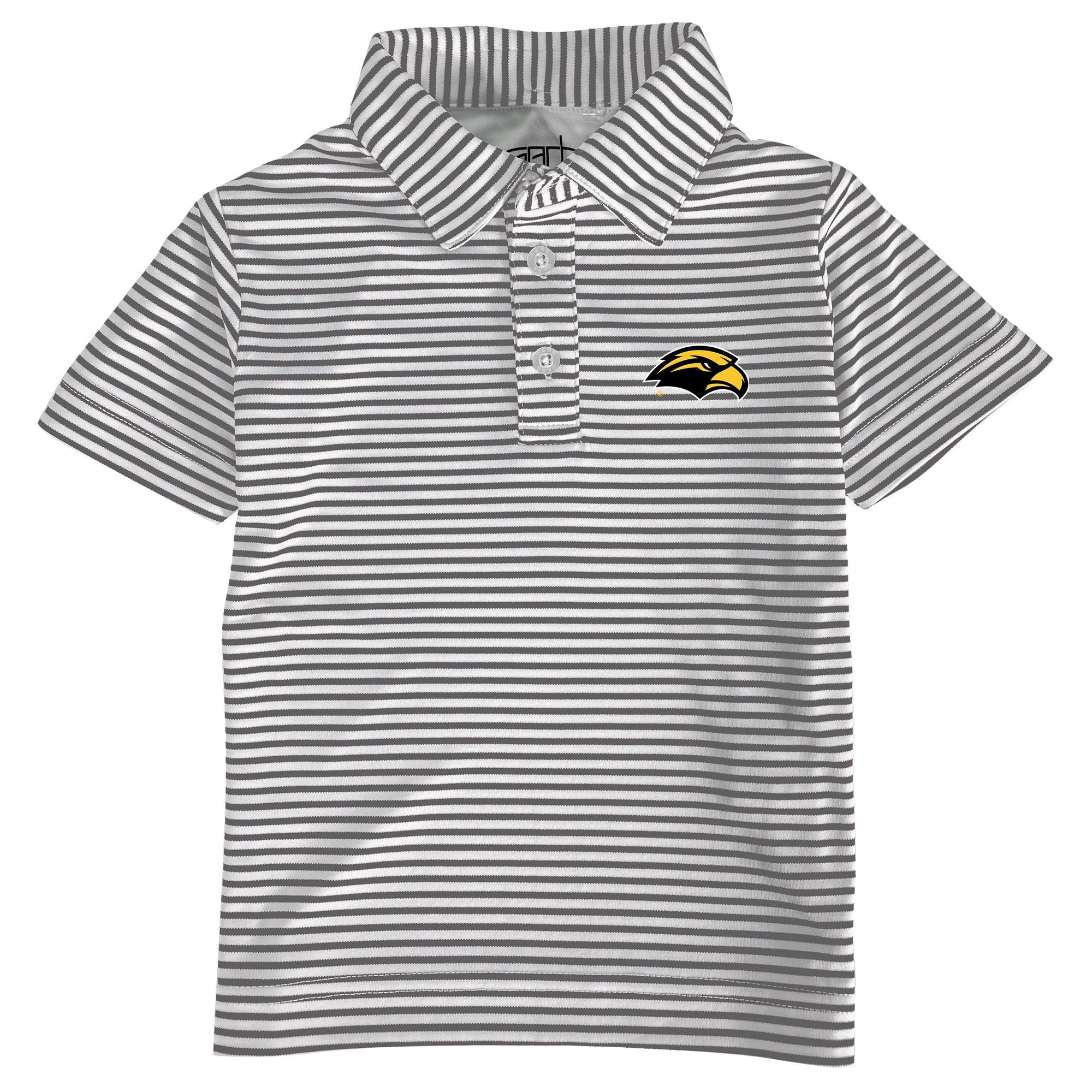 Southern Mississippi Golden Eagles Toddler Boys' Polo Shirt - Comfortable Cotton Knit Top for Kids - Perfect for School, Sports & Casual Wear