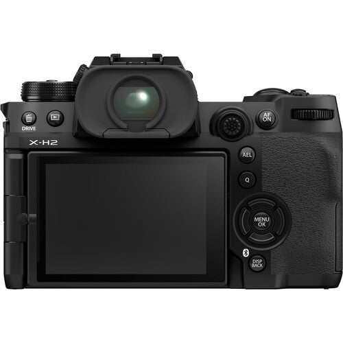 FUJIFILM X-H2 Mirrorless Digital Camera Body - 40MP, 8K Video, 5-Axis IBIS (Open Box) - Perfect for Travel Photography & Professional Videography