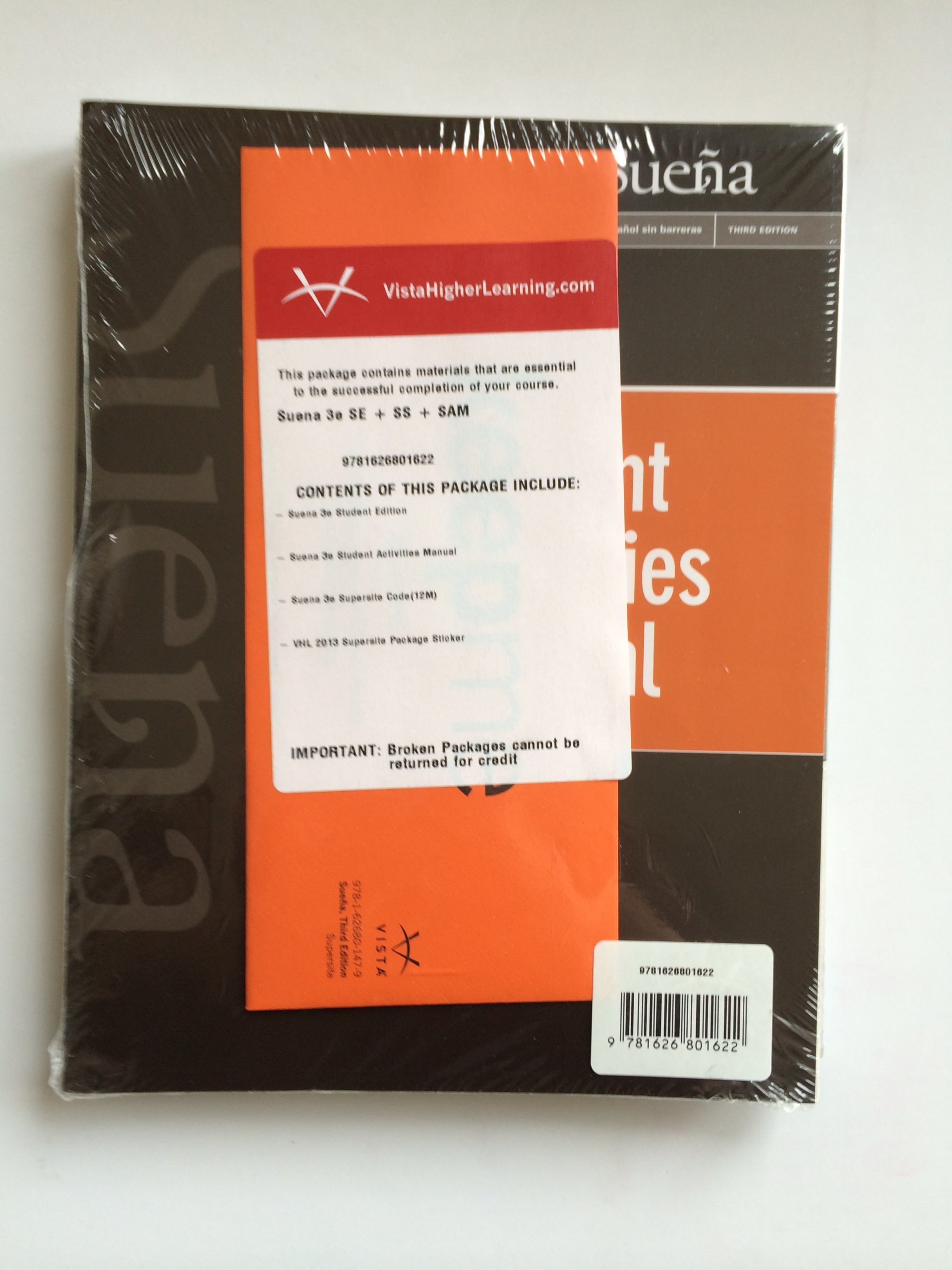 Suena Book with Supersite Code & Manual - Spanish Language Learning Resource for Beginners & Advanced Students - Perfect for Classroom, Self-Study & Online Courses