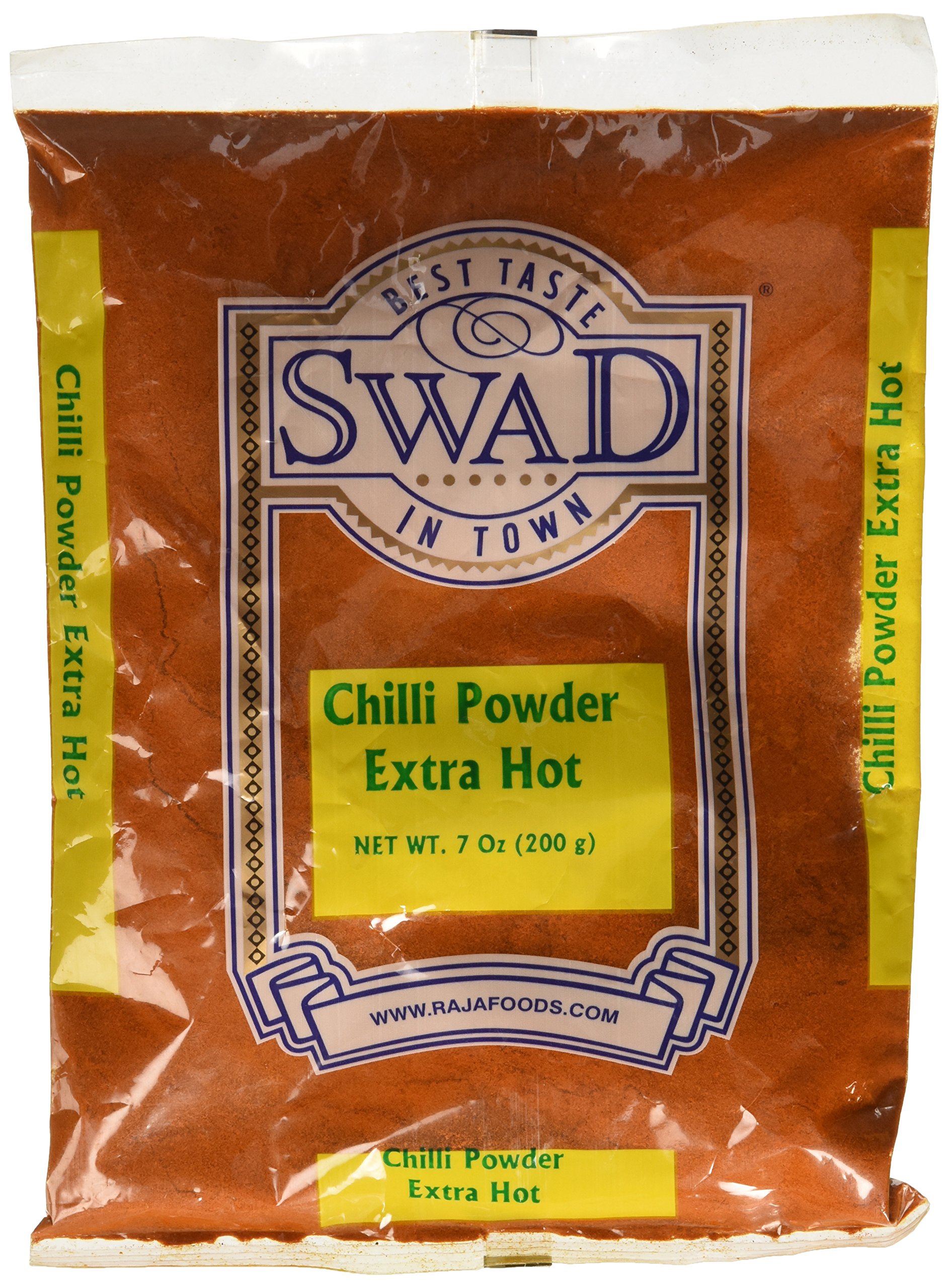 Swad Extra Hot Chilli Powder - 200g | Premium Indian Spice for Cooking, Curry & BBQ | Authentic Flavor for Home Chefs & Food Lovers