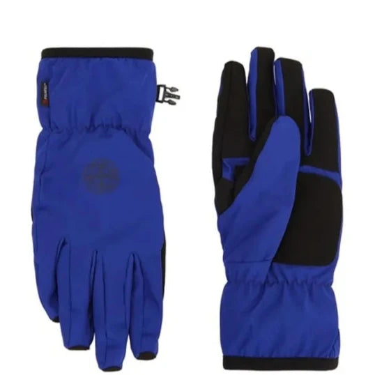 Stone Island Comfort Tech Polartec Gloves for Men - Winter Thermal Touchscreen Gloves for Skiing, Running & Outdoor Activities