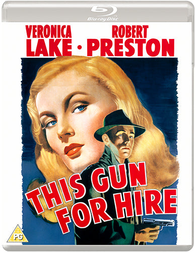 This Gun for Hire Blu-ray | Classic Film Noir Movie | Perfect for Movie Nights & Vintage Film Collectors