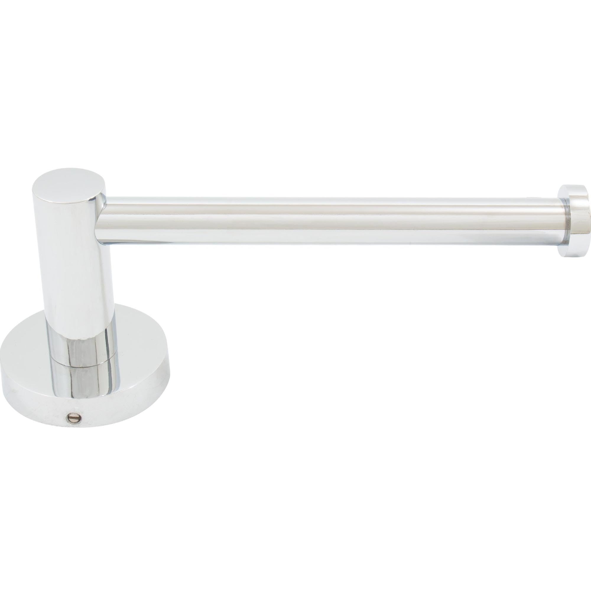 Stone Harbor Hardware Zurich Wall Mounted Paper Holder - Polished Chrome Finish for Bathroom & Office Organization