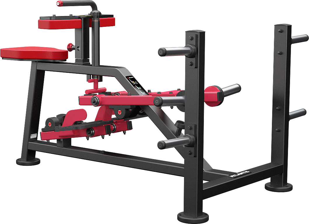 ATLANTIS Seated Calf Press Machine - Professional Gym Equipment for Home & Commercial Use - Perfect for Leg & Calf Strength Training