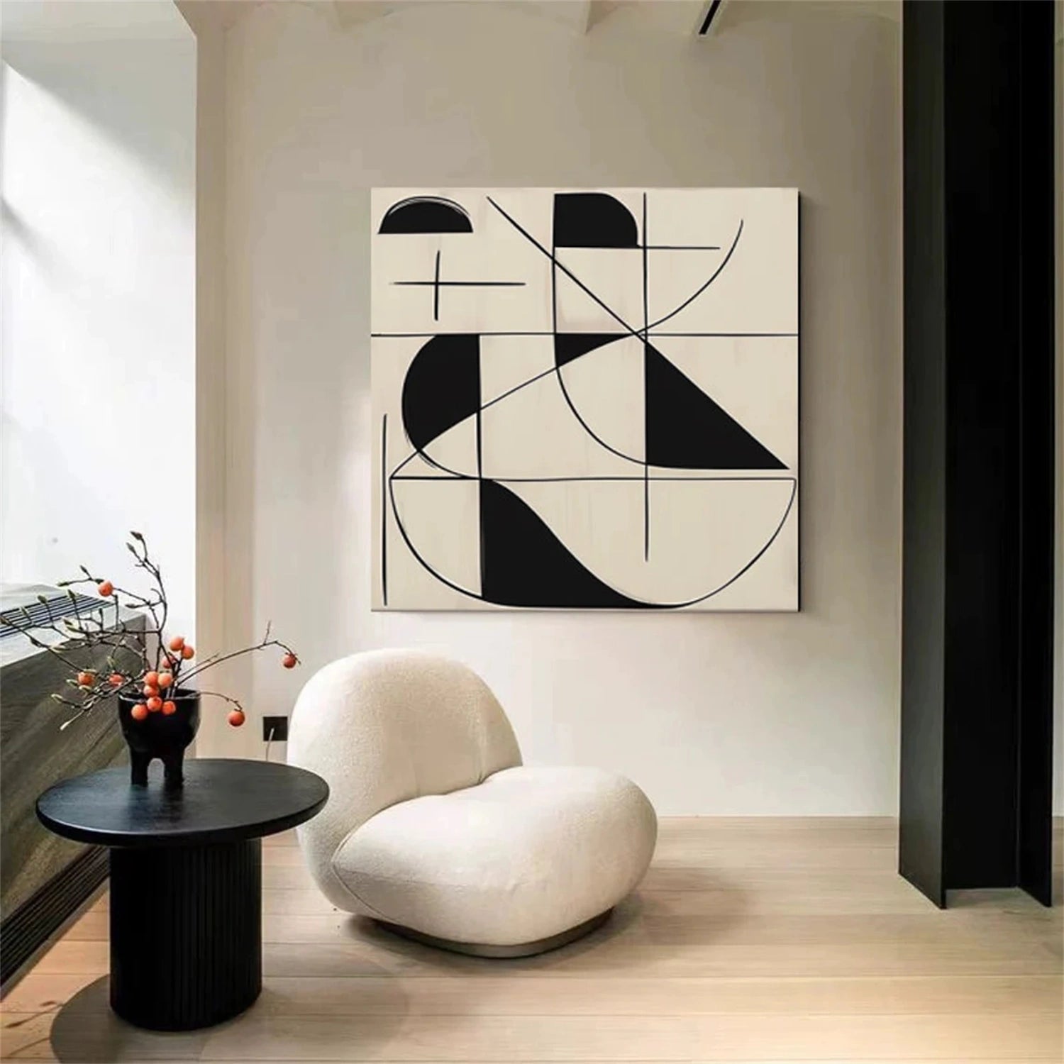 Abstract Painting #AB 279 - Modern Wall Art for Home & Office Decor - Perfect for Living Room, Bedroom or Workspace