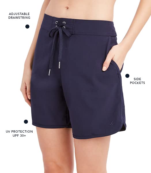Nautica Women's Quick Dry Swim Shorts 9