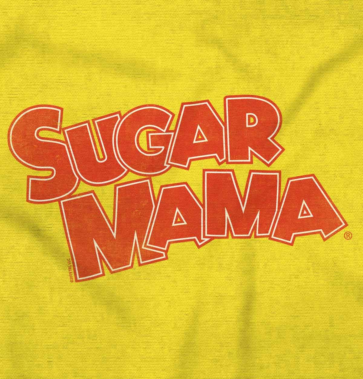 Vintage Retro Candy Sugar Mama Logo Women's Graphic T-Shirt - Soft Cotton Tee for Casual Wear, Street Style & Retro Fashion Lovers