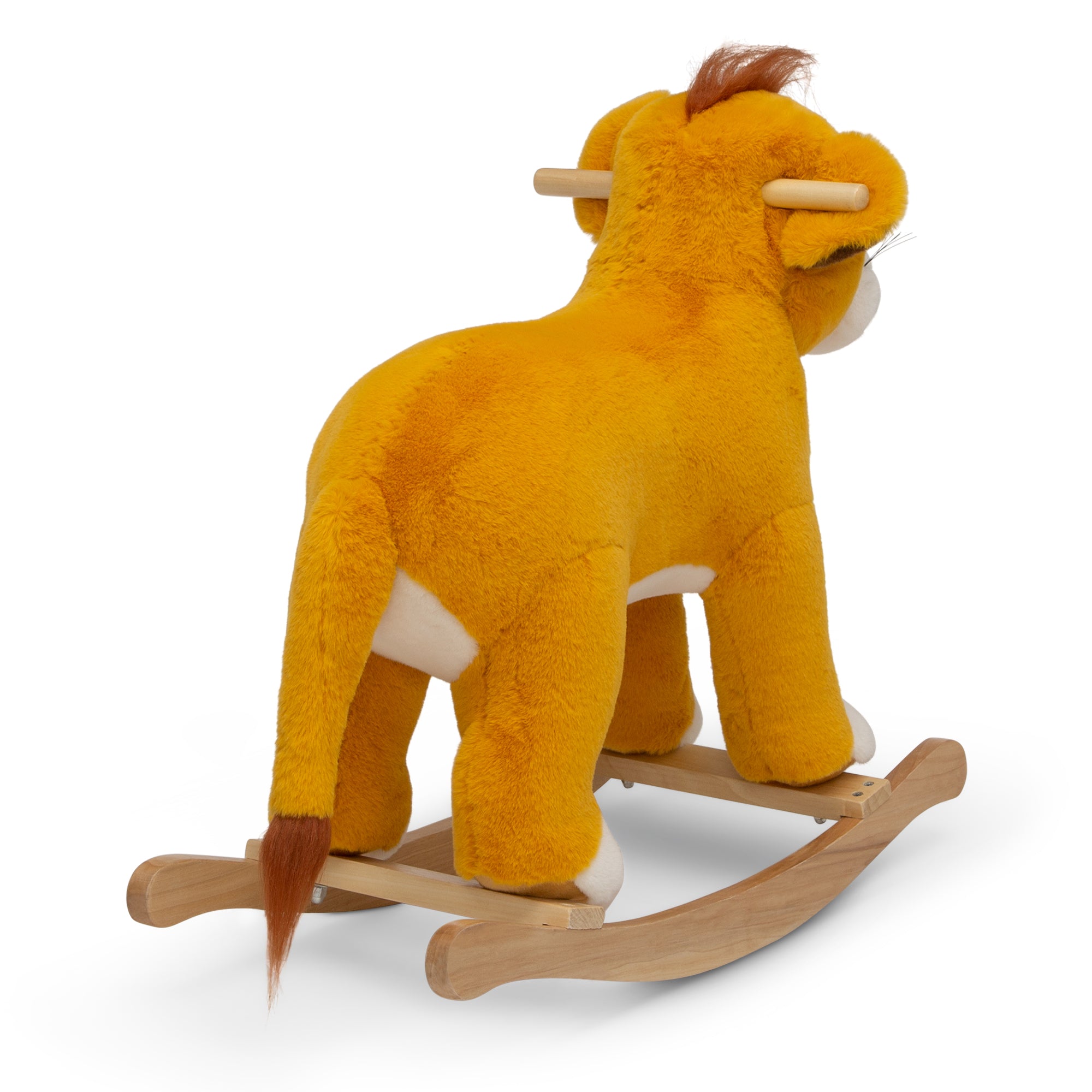 Disney The Lion King Simba Plush Rocker Toy for Kids - Cute & Comfortable Animal Rocking Chair for Nursery, Playroom, or Gift - Perfect for Toddlers & Preschoolers