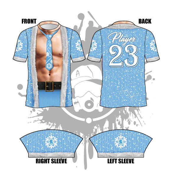 Stud Claus Men's Jersey - Comfortable & Stylish Football Shirt for Fans, Players & Gifts | Game Day, Halloween Costume, Sports Events