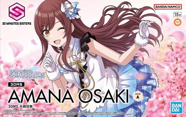 Bandai 30 Minutes Sisters 30MS The Idolmaster: Shiny Colors Amana Osaki Model Kit - Anime Action Figure for Collectors & Custom Builders | Perfect for Display & Photography
