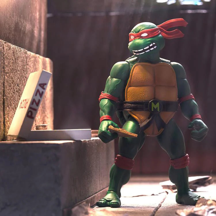 Teenage Mutant Ninja Turtles ULTIMATES! Michelangelo Action Figure - Collectible TMNT Toy for Kids & Adults - Perfect for Display, Play & Gifts