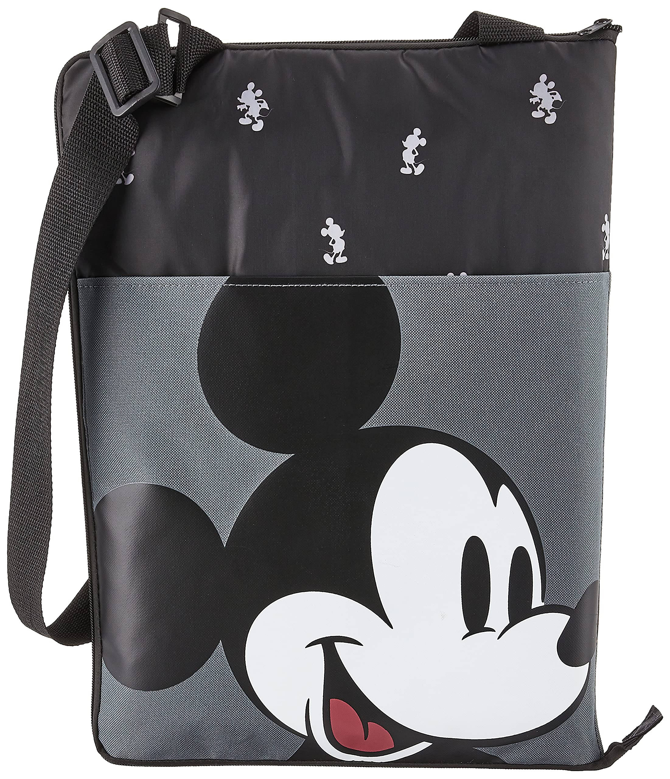 Disney Mickey Mouse Vista Outdoor Picnic Blanket & Tote - Waterproof Beach Blanket, Camping Mat with Black Exterior - Perfect for Picnics, Beach Days, Camping Trips and Outdoor Adventures