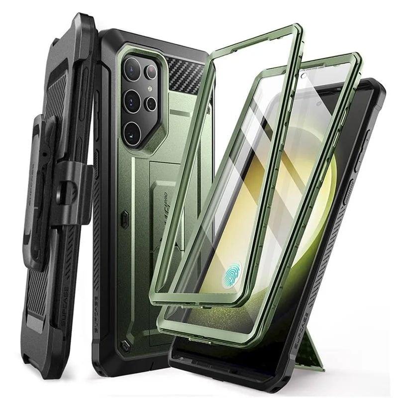 Samsung Galaxy S24 Ultra Case - Supcase UB Pro Full Body Dual Layer Protective Cover with Kickstand | Shockproof & Drop Protection for Everyday Use & Outdoor Activities