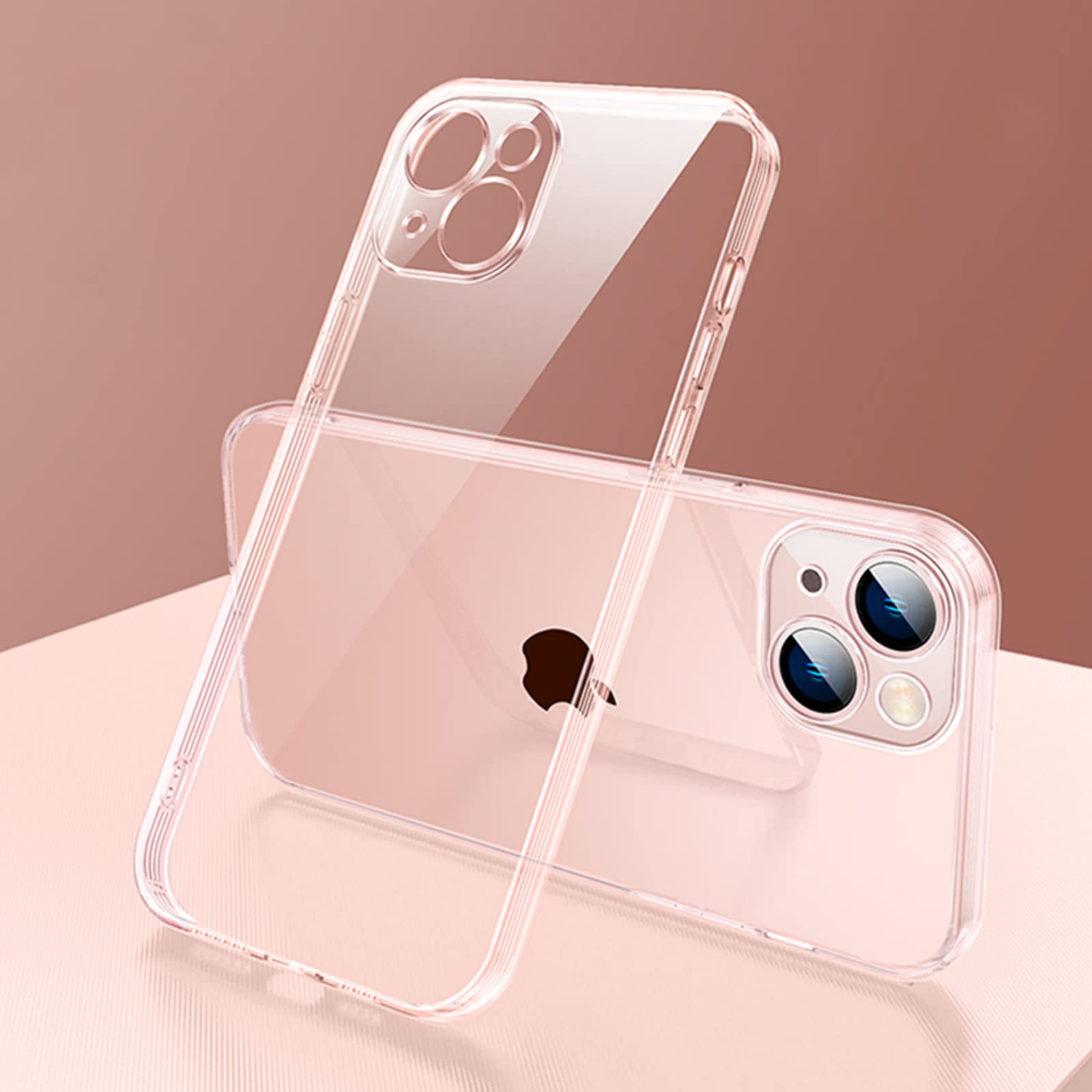 iBetterLife Crystal Clear iPhone 13 Case (6.1 inch 2021) - Military Grade Drop Protection, Shockproof Soft Bumper, Anti-Yellowing Slim Thin Cover - Perfect for Everyday Use, Travel & Outdoor Activities