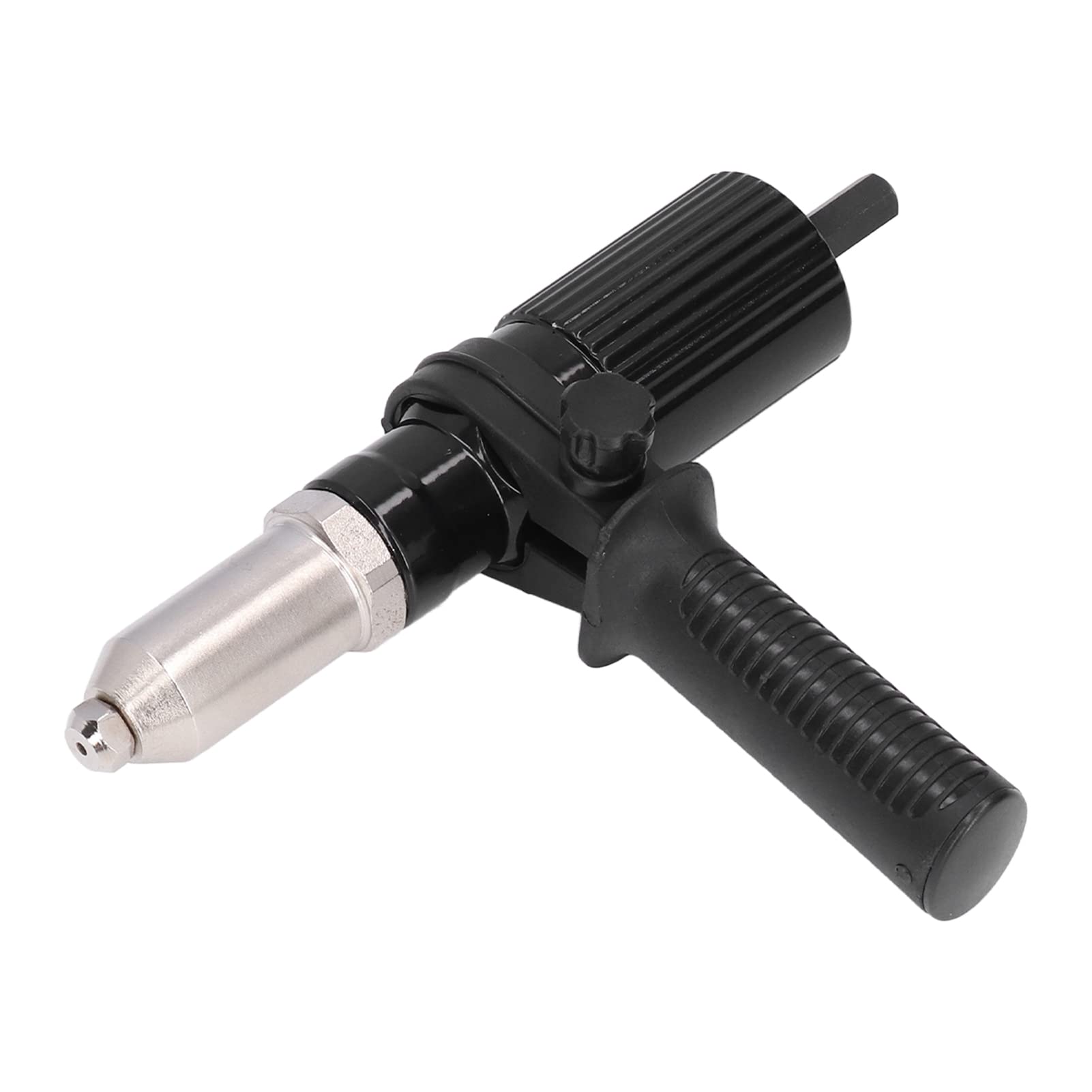 **Cordless Drill Electric Rivet Gun Kit - Heavy Duty Riveting Tool with Adapter for DIY, Metalworking & Home Repair | Perfect for Automotive, HVAC & Construction Projects**