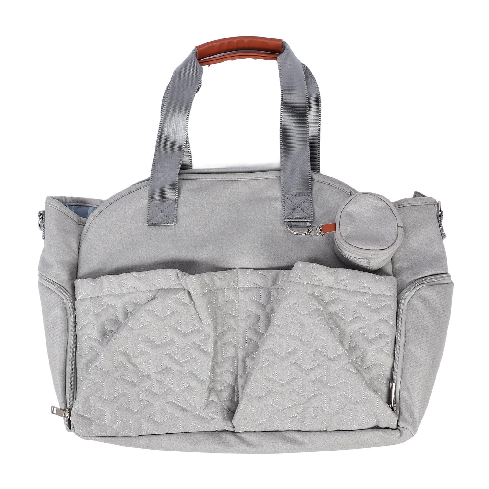 Durable Polyester Baby Diaper Bag with Adjustable Shoulder Strap - Spacious Travel Organizer for Parents, Perfect for Daycare, Outings & Family Trips