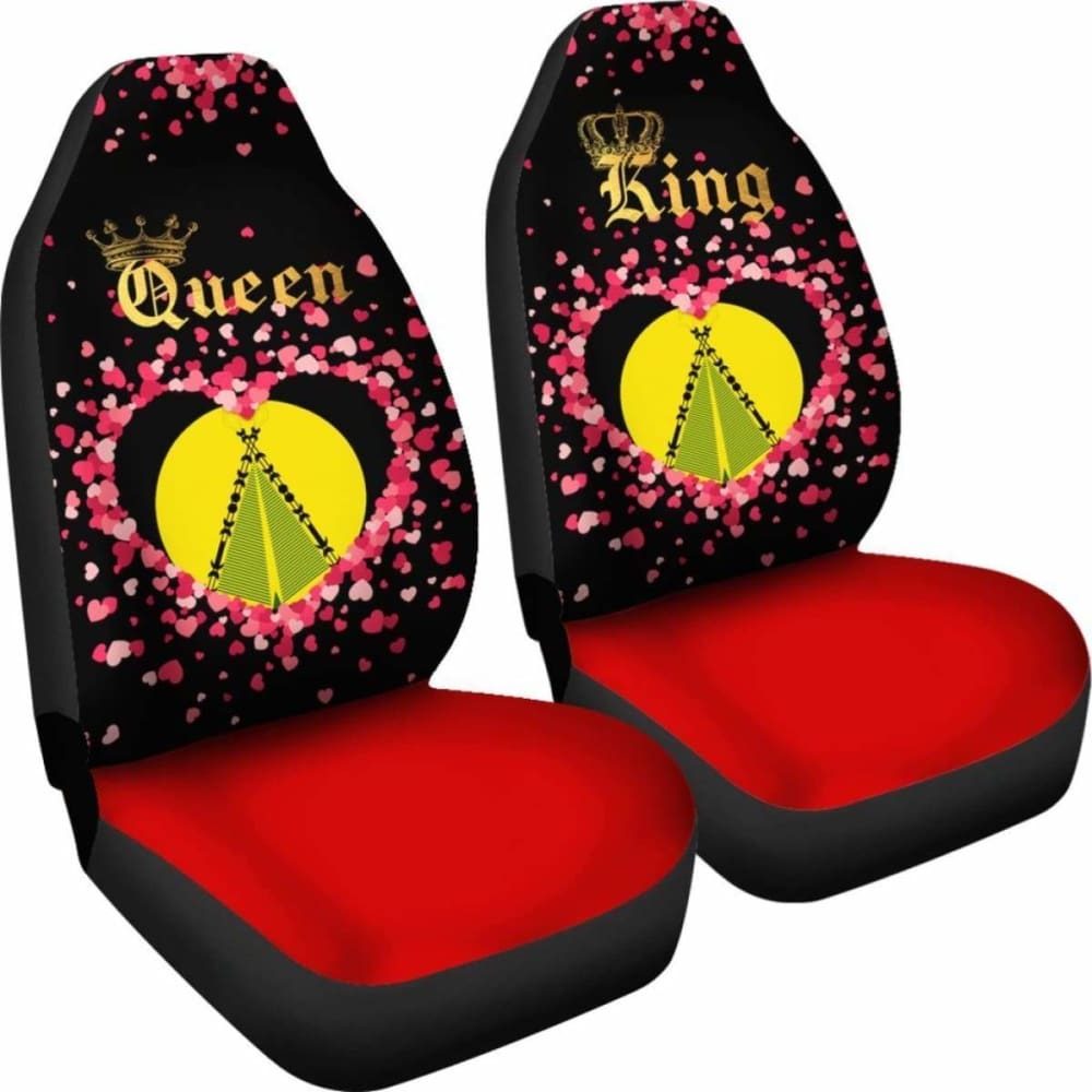 Sivage Waterproof Car Seat Covers for Couple - King/Queen Size (Set of 2) - Universal Fit for Most Vehicles - Perfect for Road Trips, Daily Commute & Pet Protection