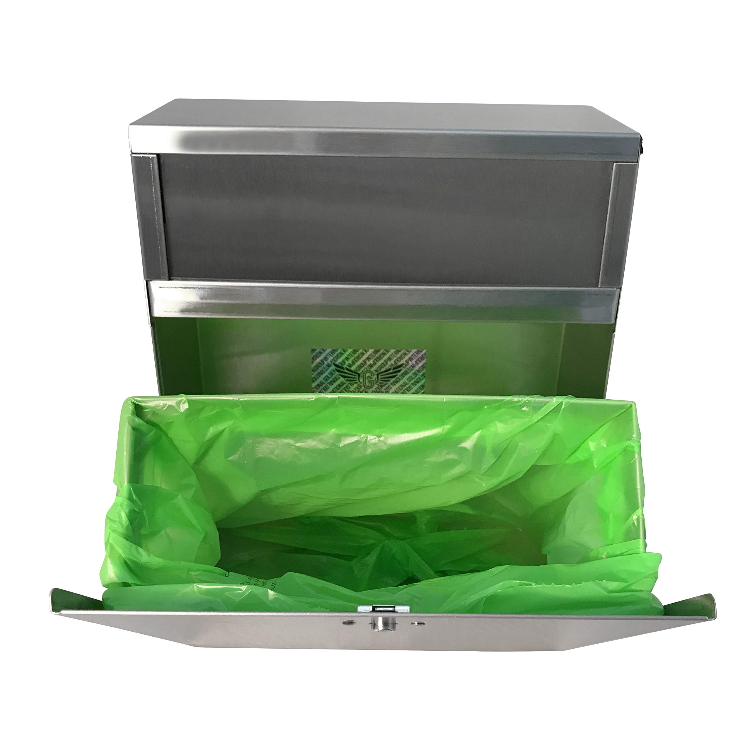 Disposable Sanitary Napkin Receptacle Liner Bags - 6 Rolls (120 Count) | Odor-Controlling & Leak-Proof | Perfect for Public Restrooms, Offices, Schools & Home Use