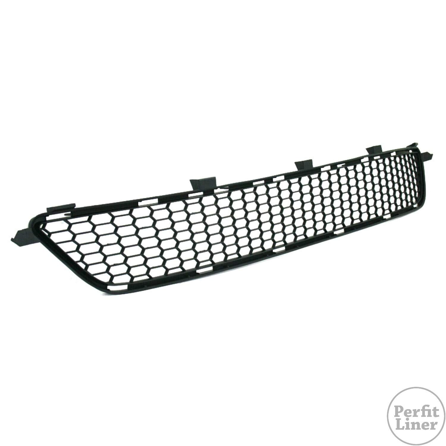 Perfit Liner Front PRIME BLACK Mesh Grille Grill Surround for 2006-2008 Lexus IS350 & IS250 Base Models - Replacement Part #5311253010 LX1202100 - Perfect for Car Customization & Performance Upgrades