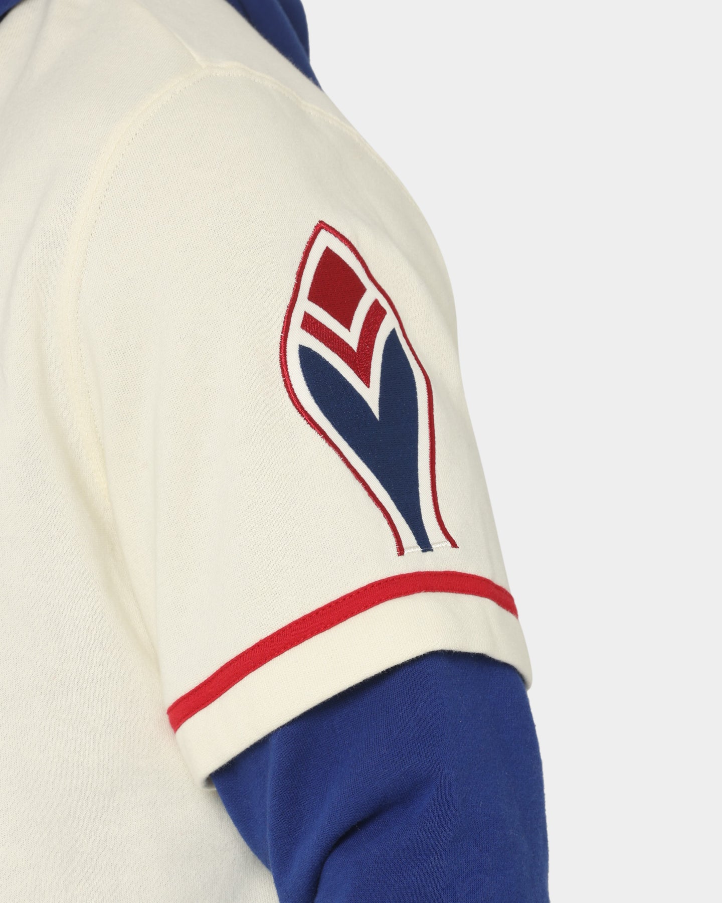 47 Brand Atlanta Braves Shortstop Hoodie Cream - Cozy MLB Fanwear for Men & Women - Perfect for Game Day, Casual Wear & Outdoor Activities