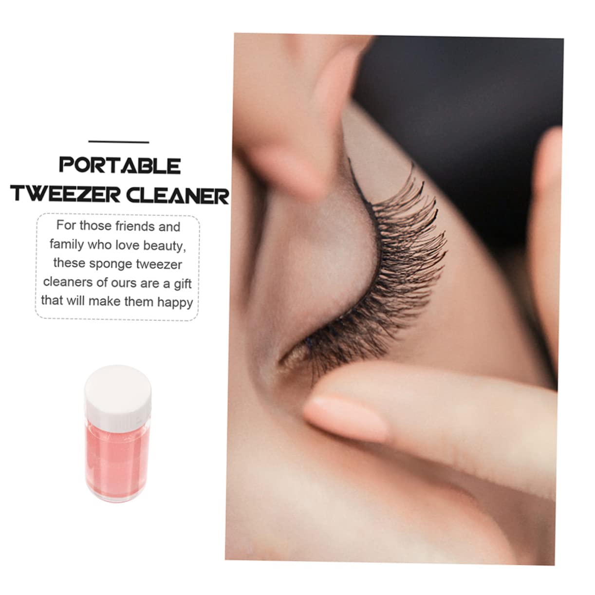 3Pcs Professional Eyelash Extension Tweezers Set - Stainless Steel Lash Tweezers for Precise Application & Cleaning - Perfect for Salon, Home Use & Travel (Portable Design) - Essential Lash Extension Tools for Beginners & Professionals